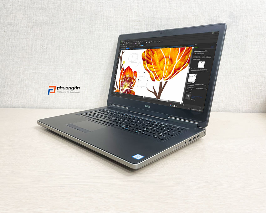 Dell precision 7510 laptop đồ họa kỹ thuật