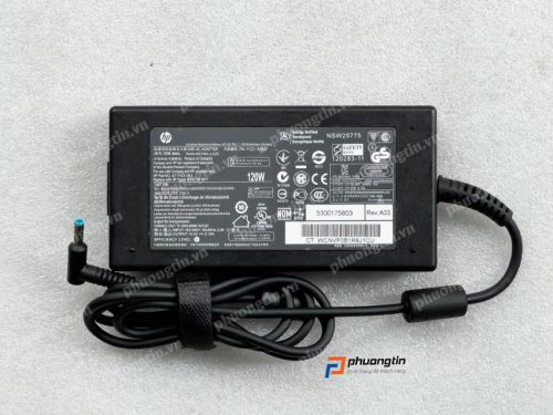 sạc laptop hp 120w kim xanh nhỏ slim