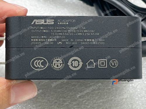 sạc laptop asus 65w cổng type c
