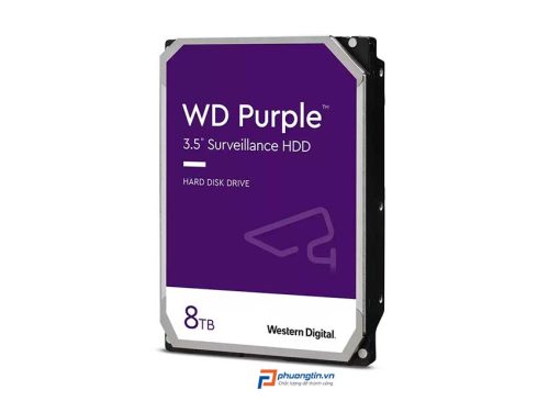 Ổ Cứng HDD Western Digital Purple 8TB 3.5 inch SATA III 128MB Cache 5640RPM