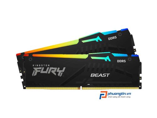 RAM DDR5 KINGSTON FURY BEAST RGB 32GB 5600MHz