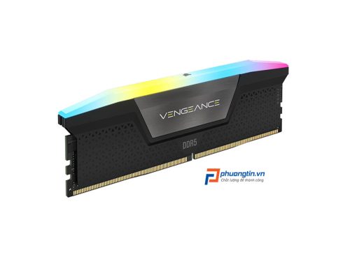 Ram PC Corsair Vengeance RGB 64GB 32GBx2 DDR5 6000Mhz chính hãng