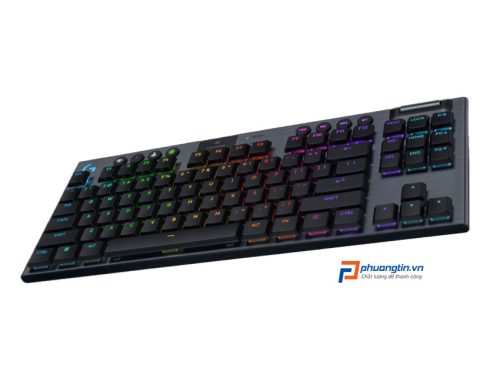 Bàn phím cơ gaming không dây Logitech G915 Lightspeed TKL white