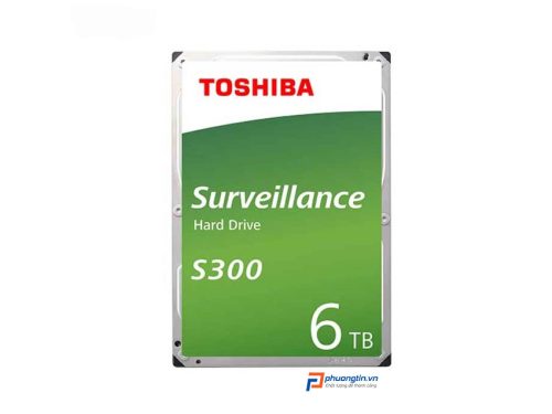Ổ cứng HDD Toshiba 6TB Surveilance S300 3.5 inch SATA 3 HDWT860UZSVA