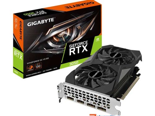 VGA Gigabyte GeForce RTX 3050 WINDFORCE OC V2 6GB (GV-N3050WF2OCV2-6GD)