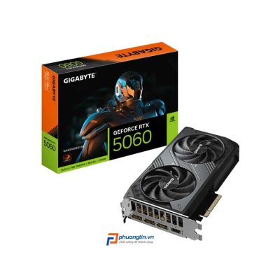 Card đồ họa Gigabyte RTX 5060 Windforce 8GB (N5060WF2-8GD)